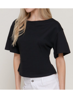 ABT15310 - SHORT SLEEVE DEFINED SILHOUETTE KNIT TEE
