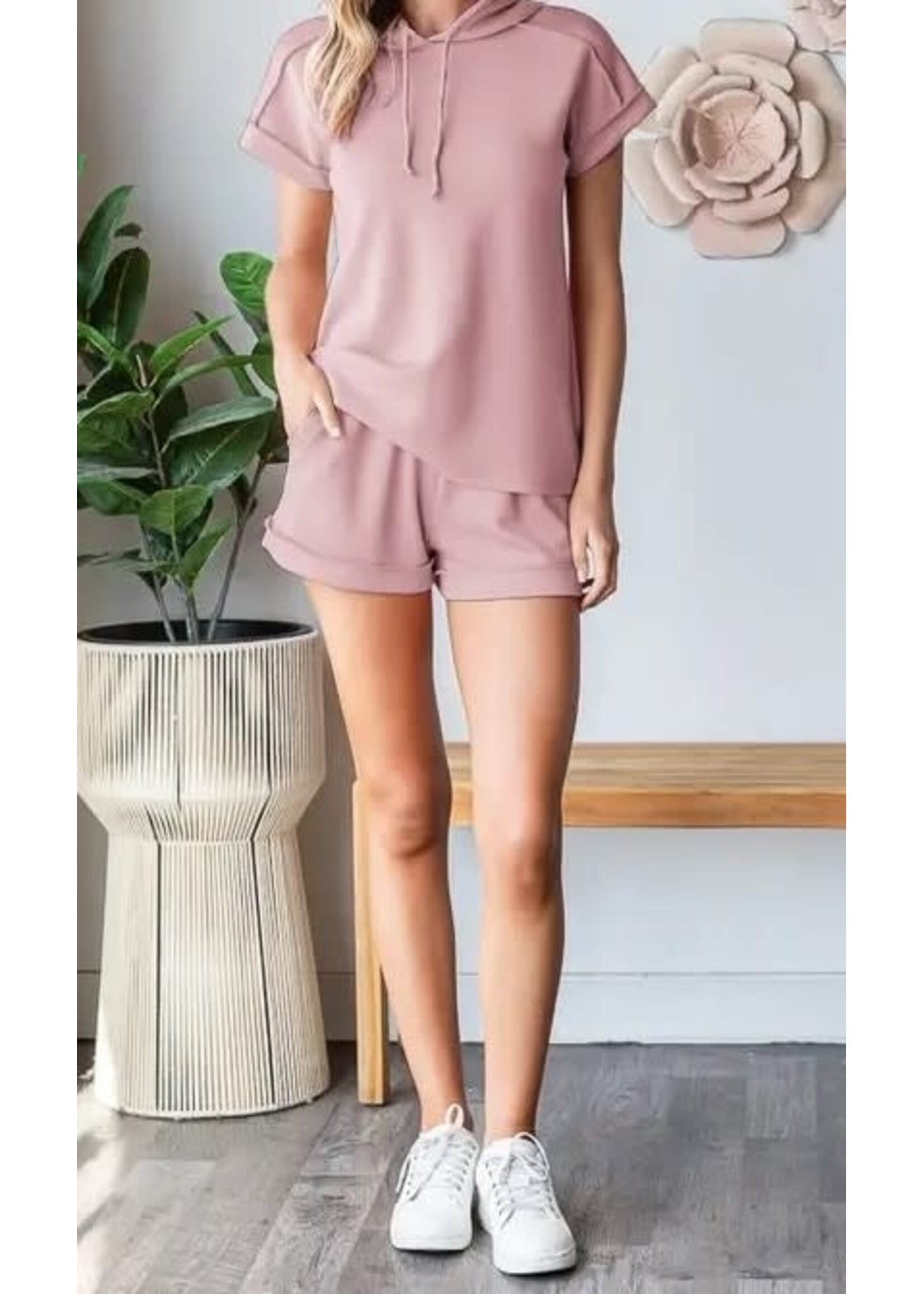 HMET7862-12 PLUS SOLID SCUBA HOODIE TOP