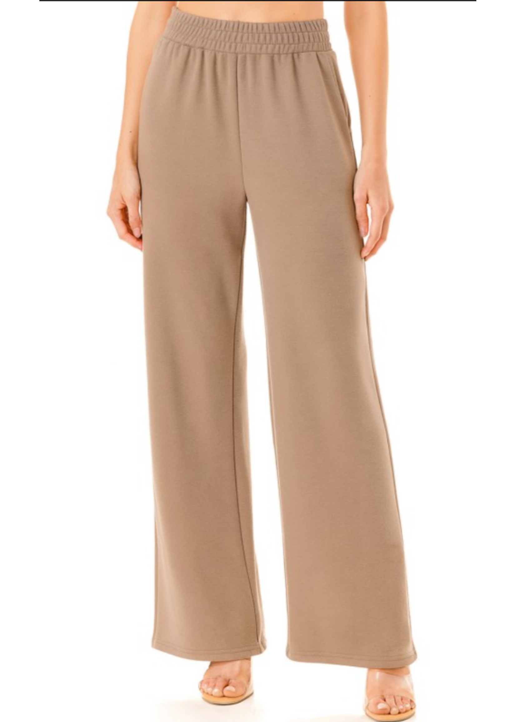 TUANT101 - TEXTURED STRAIGHT LEG PANT