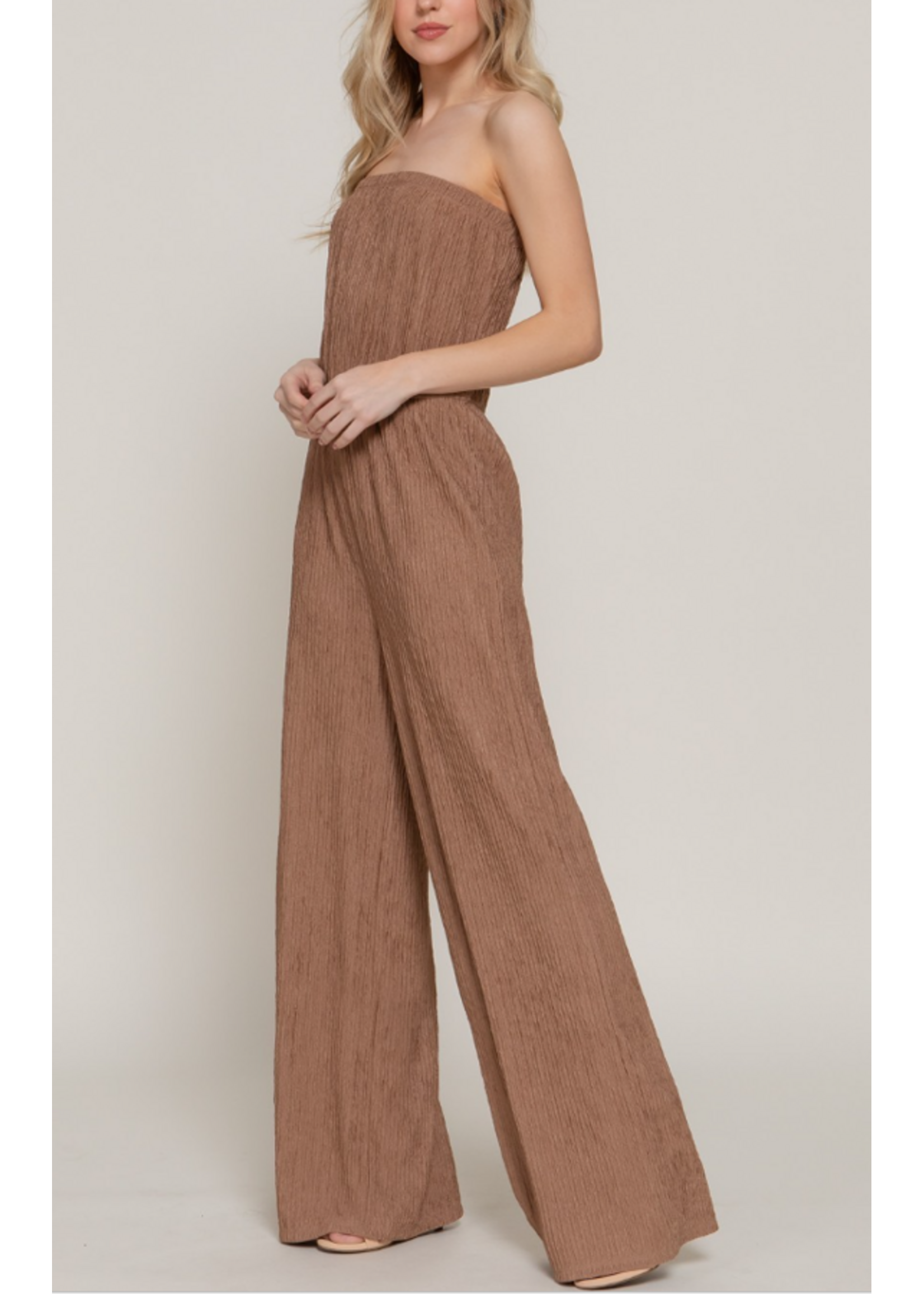 AP14435 - CRINKLE KNIT TUB JUMPSUIT