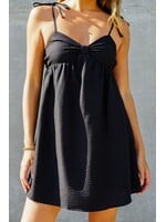 TMWD9565 - SUNDRESS EMPIRE W/SELF TIE STRAPS