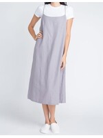 AND1002 - LINEN MIDI SLIP DRESS