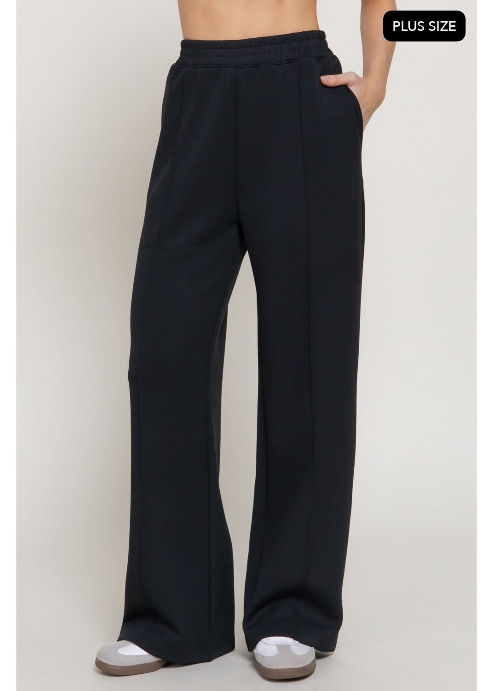ABP75155 - PLUS SOFT SCUBA WIDE LEG PANTS