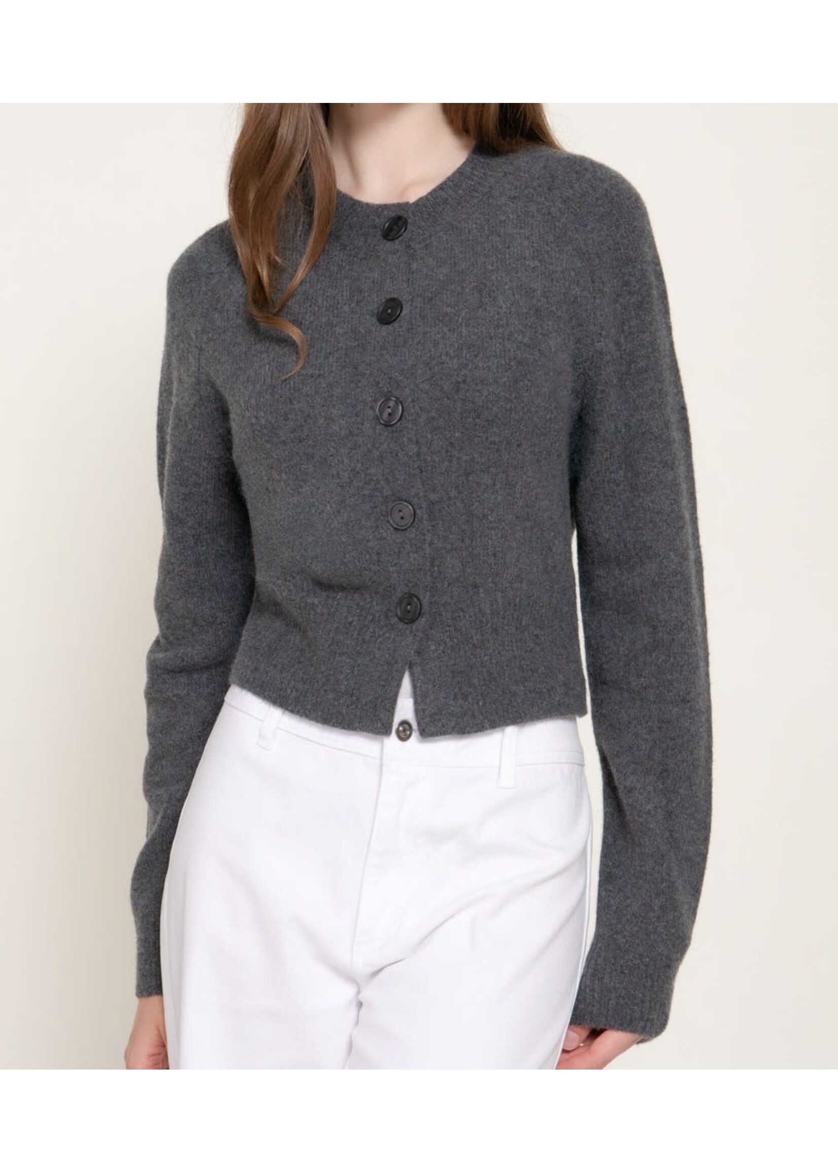 ABSW15465 - LONG SLEEVE SWEATER CARDIGAN