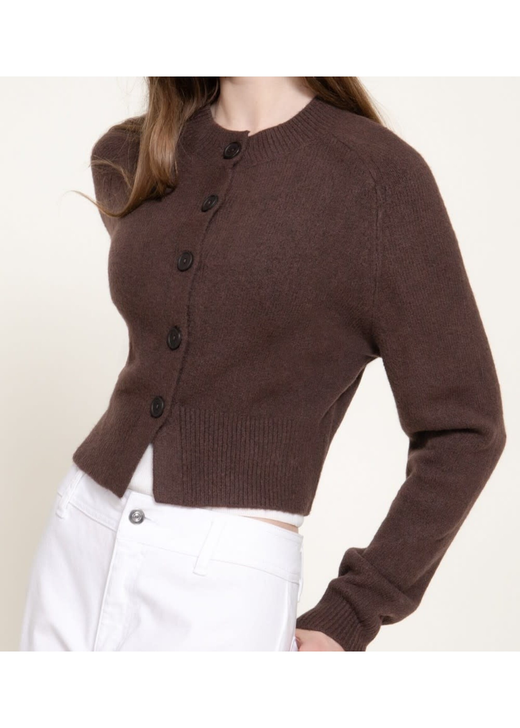 ABSW15465 - LONG SLEEVE SWEATER CARDIGAN