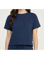 TUAS01TOP - SCUBA KNIT SHORT SLEEVE TOP