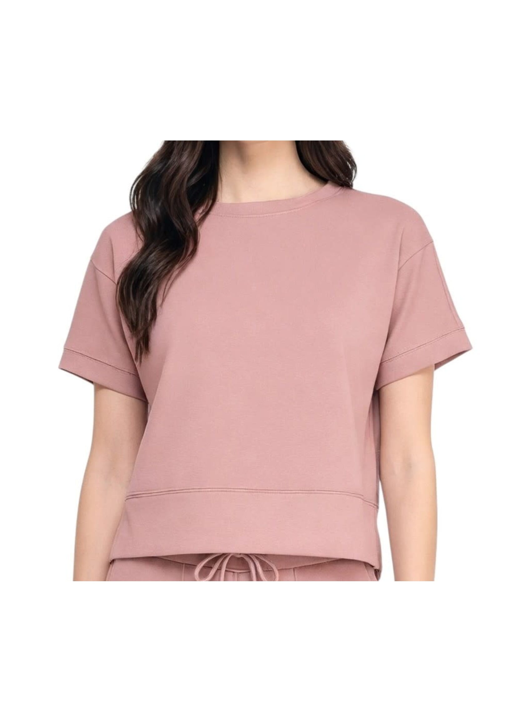 TUAS01TOP - SCUBA KNIT SHORT SLEEVE TOP