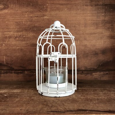 Bird Cage Tealight Candleholder