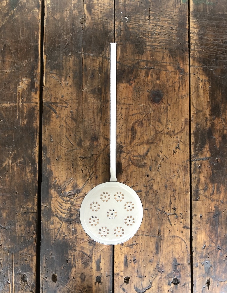 Enamelware Skimming Ladle Honeychurch Home