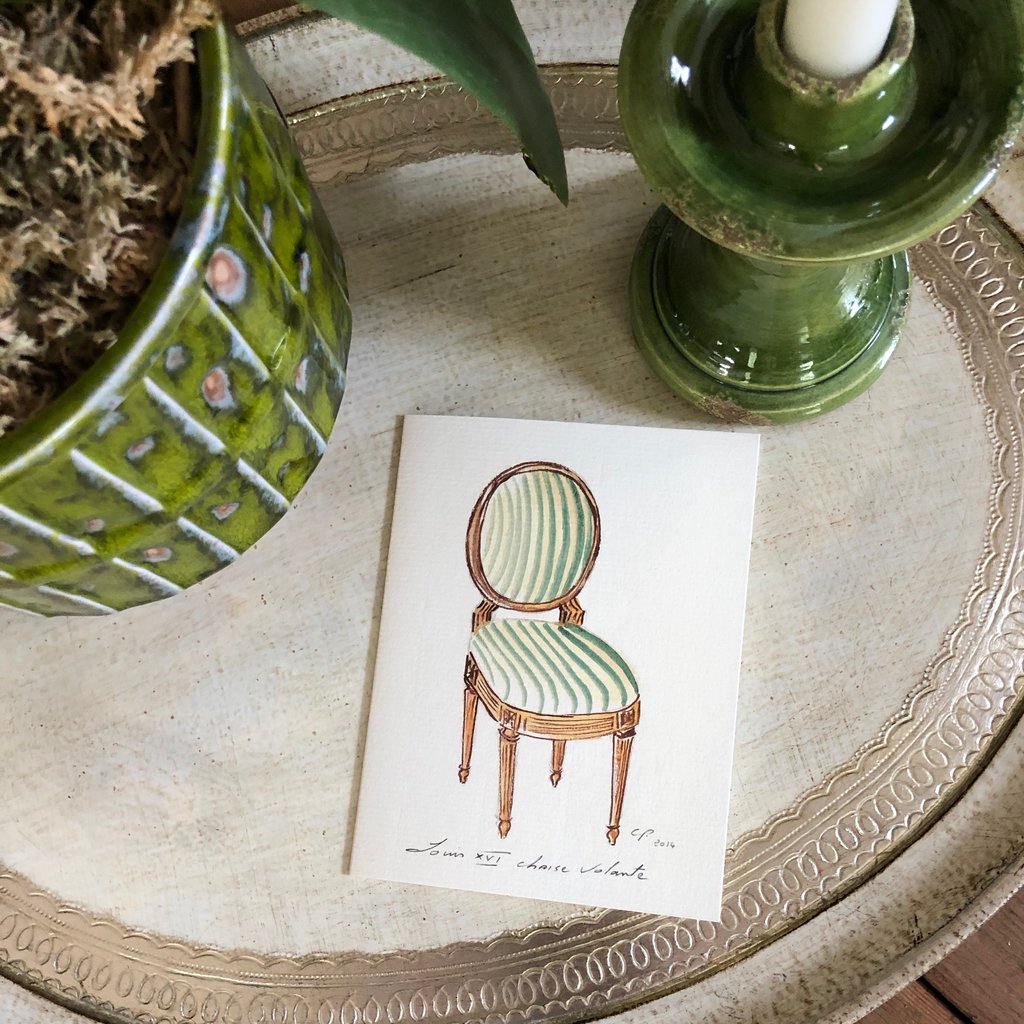 Chair Note Cards