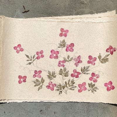 Flower Paper 24x35 - Deep Pink