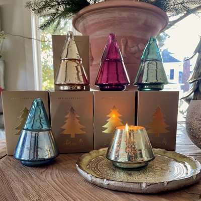 Fir Tree Candle Jar