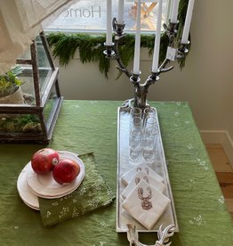 Antler Silver Serving Tray