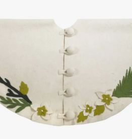 Tree Skirt - Handmade / Greenery