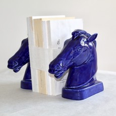 Ceramic Horse Bookends