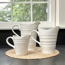 White Pitcher - Medium