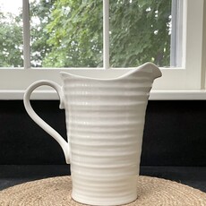 White Pitcher - Large