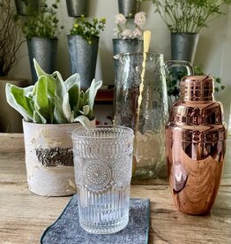Vintage Textured Glass - Clear