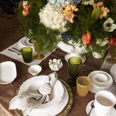 Honeychurch Petal Bowl - Large Ivory