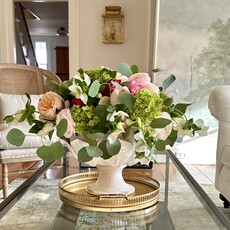 Honeychurch Petal Bowl - Ivory Small