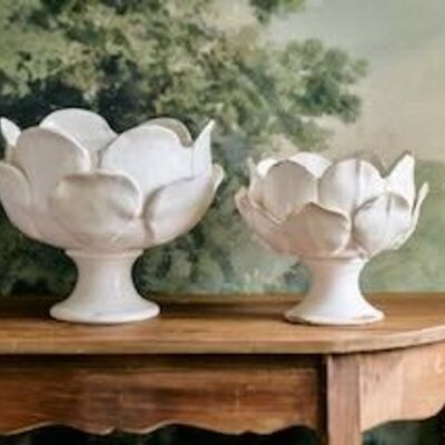 Honeychurch Petal Bowl - Large Ivory