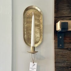 Brass Wall Sconce - Candle Holder