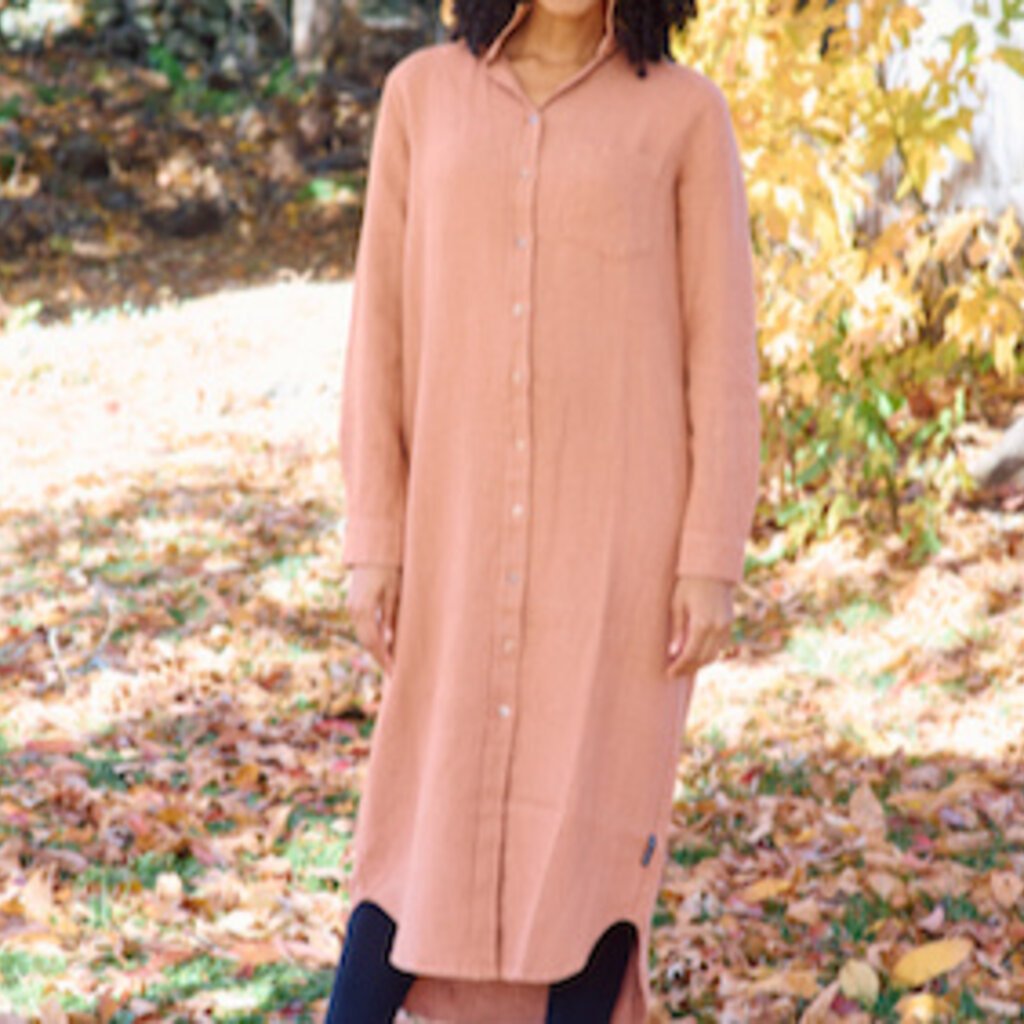 Lucy Rustic Dress - Mocha