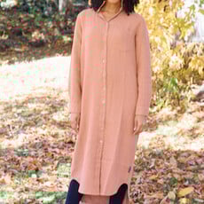 Lucy Rustic Dress - Mocha