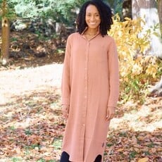 Lucy Rustic Dress - Mocha