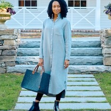 Lucy Long Dress - Terra Grey