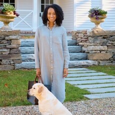 Lucy Long Dress - Terra Grey