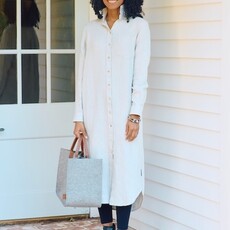 Lucy Rustic Dress - Silver