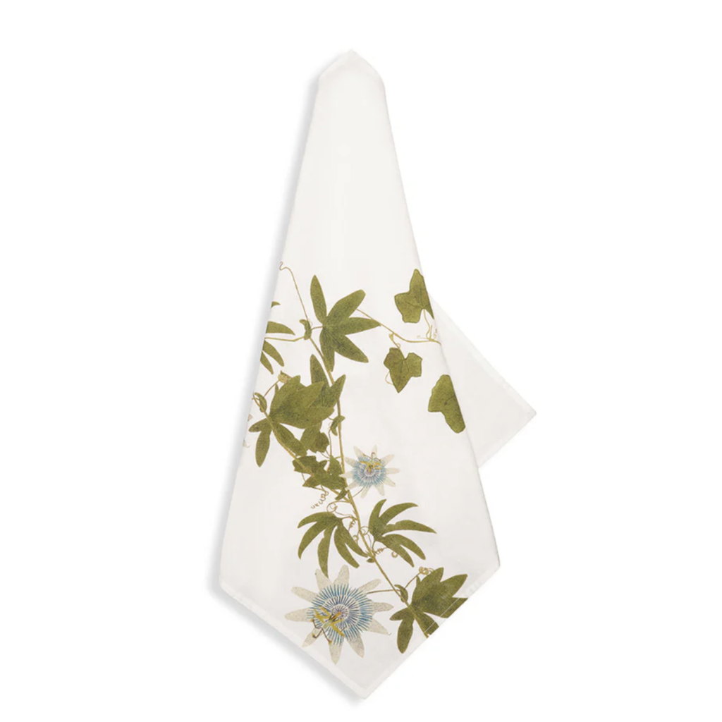 Passiflora Two Vines Linen Napkin