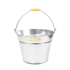 Niwaki Galvanized Bucket - Large