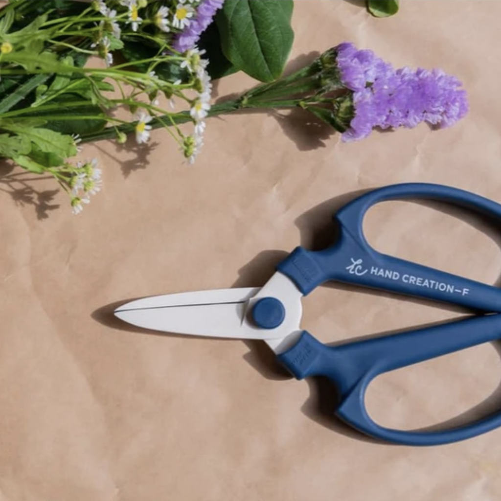 Sakagen Flower Scissors - Blue