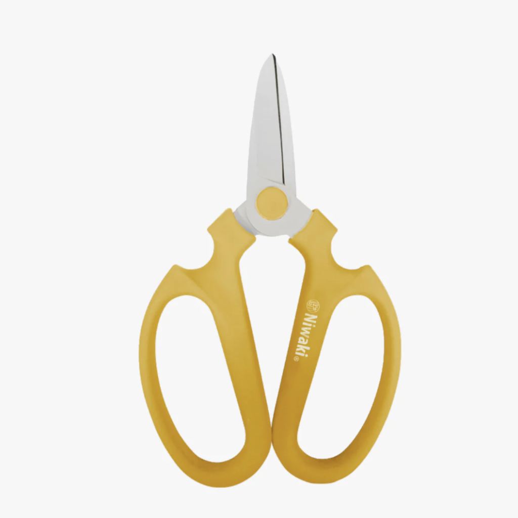 Sakagen Flower Scissors - Yellow