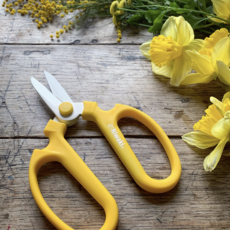 Sakagen Flower Scissors - Yellow