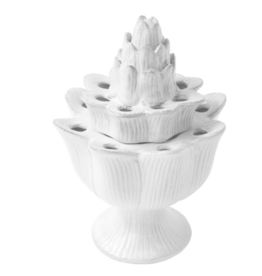 Astier de Villatte Artichoke Flower Holder