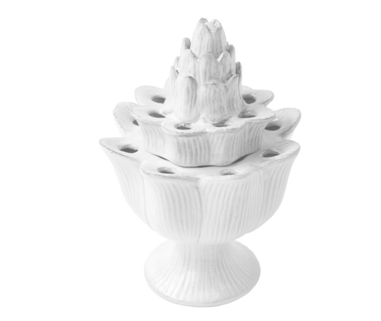 Astier de Villatte - Artichoke Flower Holder - Honeychurch