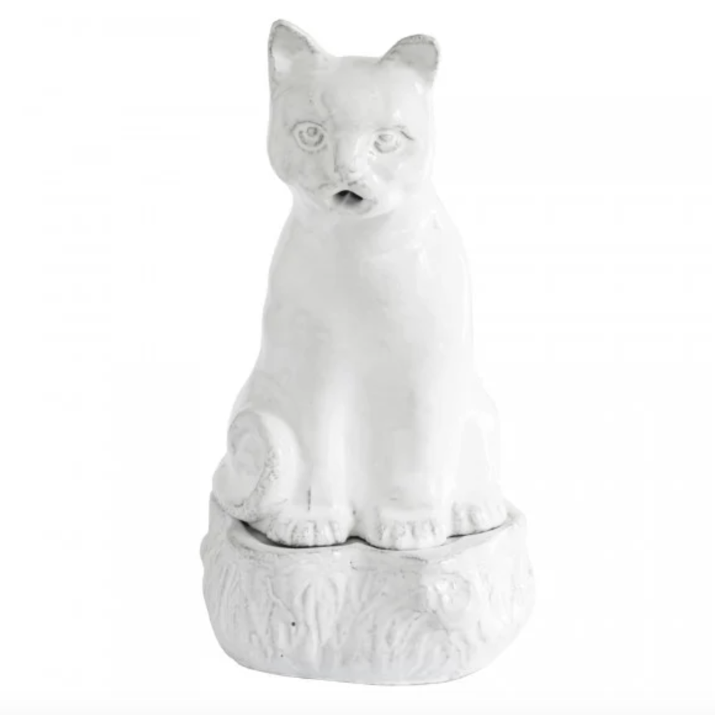 Astier de Villatte Cat Incense Burner
