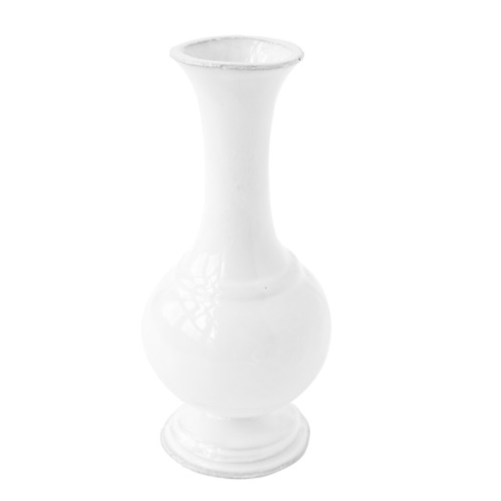 Astier de Villatte Colbert Soliflore Vase - Round