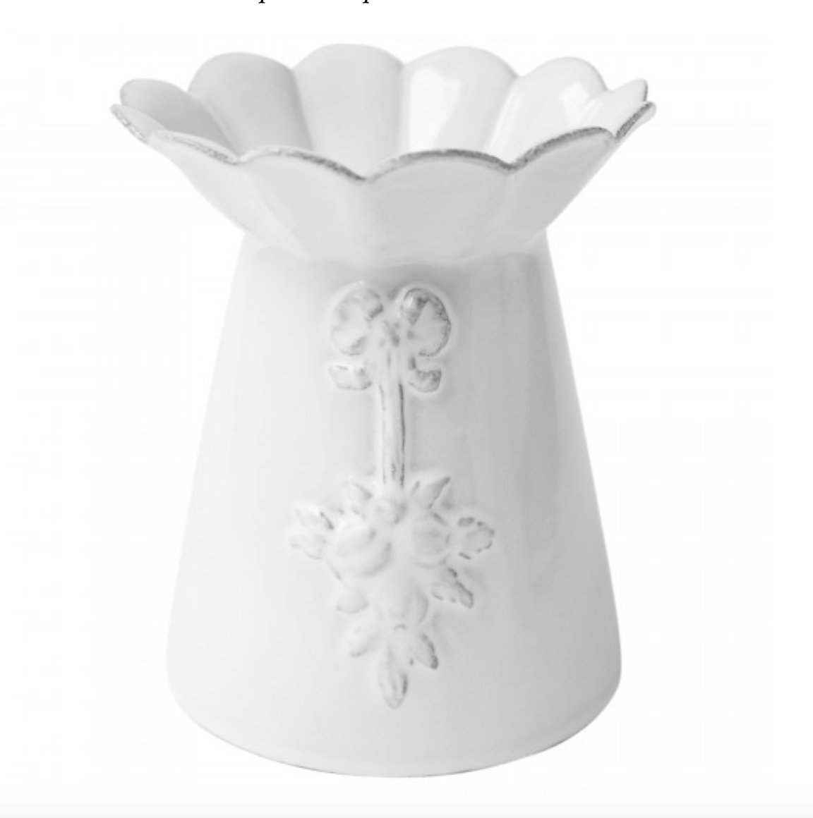 Astier de Villatte Marguerite Vase - Small - Honeychurch Astier de Villatte Marguerite Vase - Small - Honeychurch