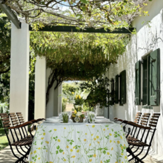 Buttercup Linen Tablecloth