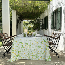 Buttercup Linen Tablecloth