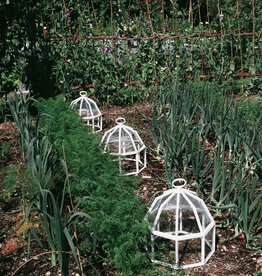 English Cast Iron Victorian Octagonal Cloche