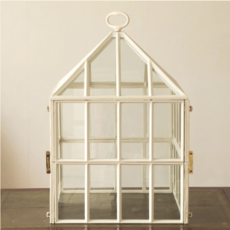 English Cast Iron Victorian Square Cloche Additional Base