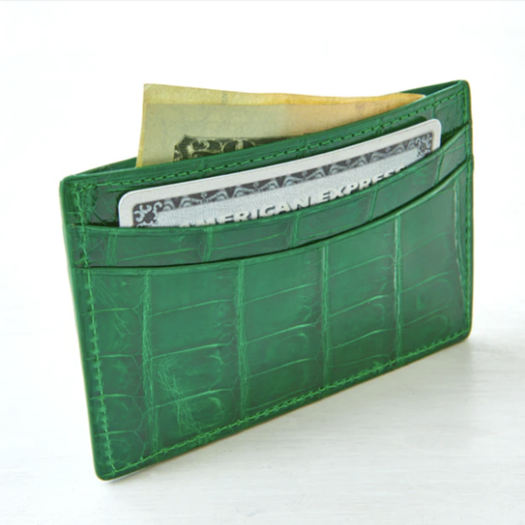Crocodile Card Case