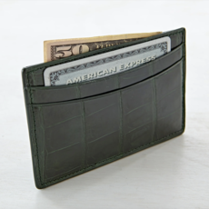 Crocodile Card Case