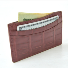 Crocodile Card Case