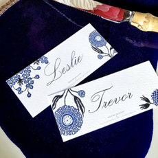 Marian McEvoy Floral Fantasia Place Cards (16)